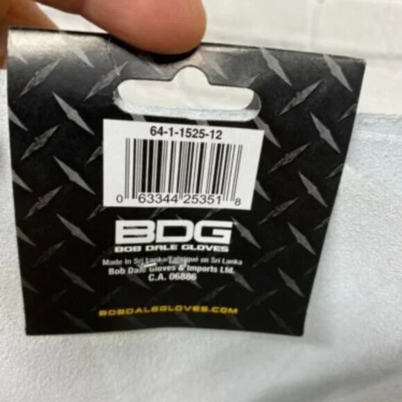 New Welding Gloves Gander Deer Skin 64-1-1525 Left Hand Patch Gold BDG - Picture 4 of 8